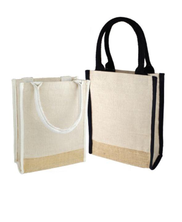 Small Ju-co Burlap Bags with Full Gusset - TJ911