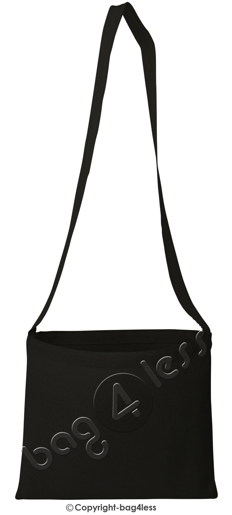 Wholesale Canvas Messenger Bag Small Size Black