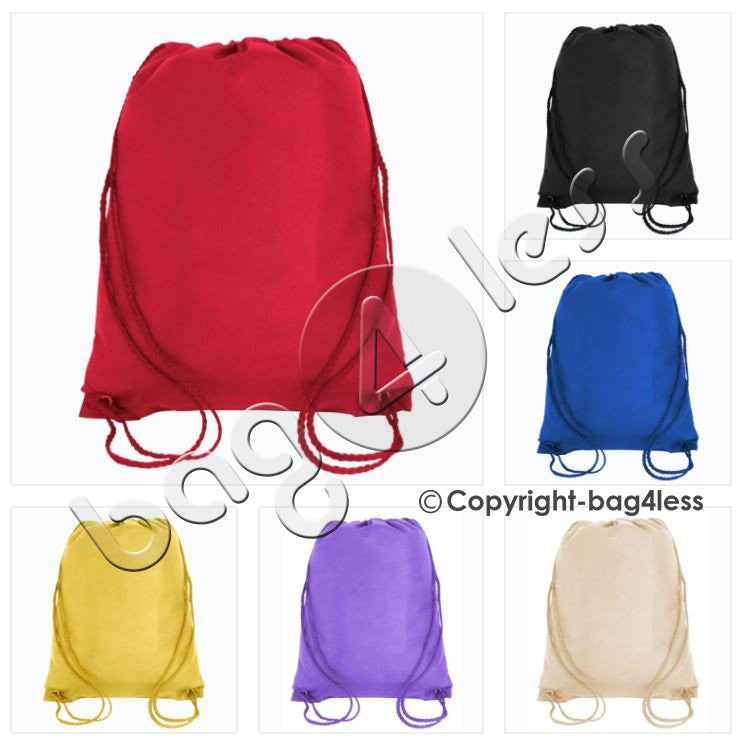 Non-Woven Junior Drawstring Backpack Small Size