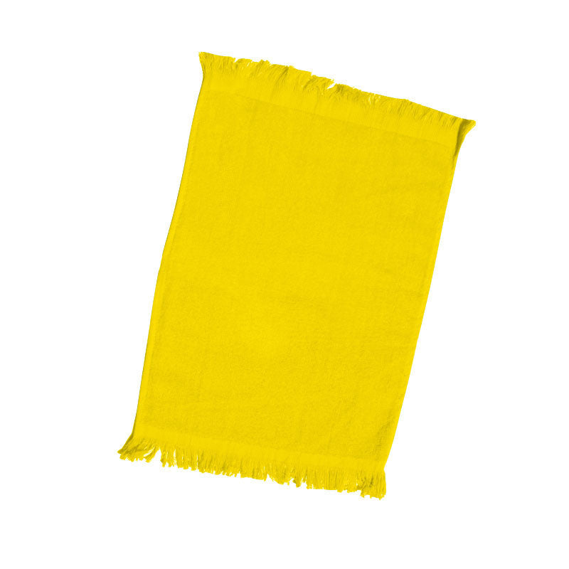 Reusable Fringed Towel Yellow