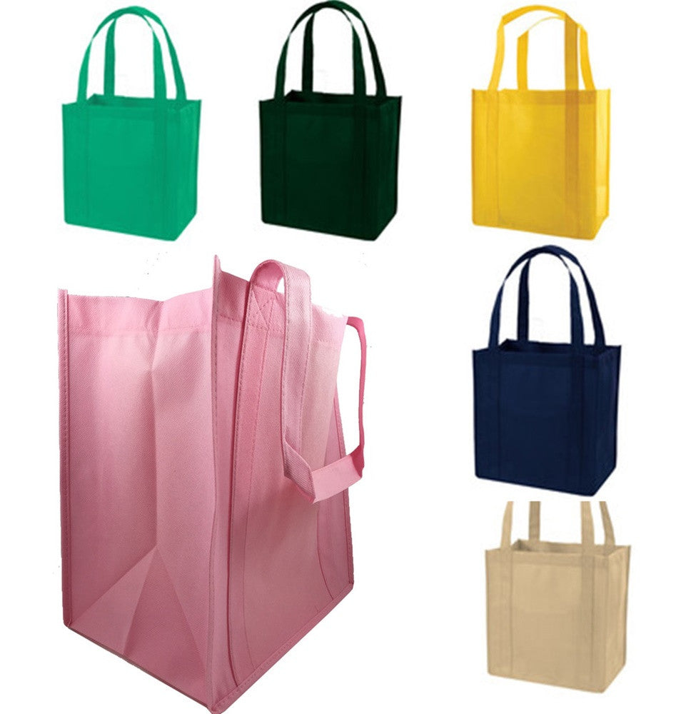 Non-Woven Gusset Tote Bag W/ Bottom Insert GN45