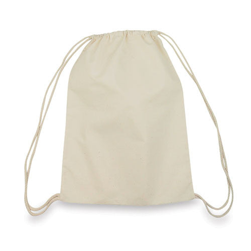 Small Drawstring Canvas Backpack - BPK12