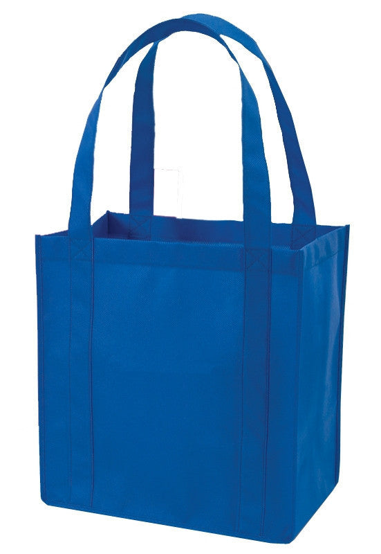 Non-Woven Gusset Tote Bag Bottom Insert Royal