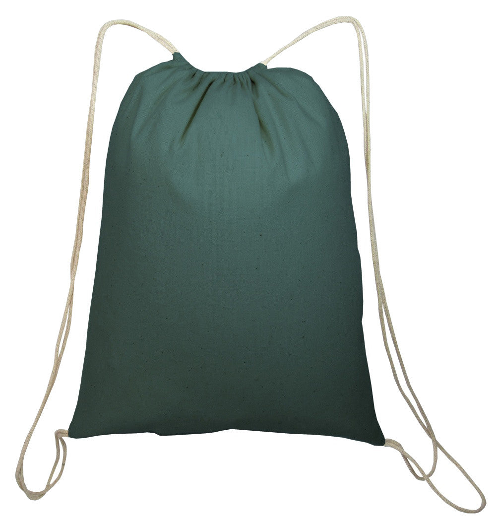 Reusable 100% Cotton Cinch Sack Bags