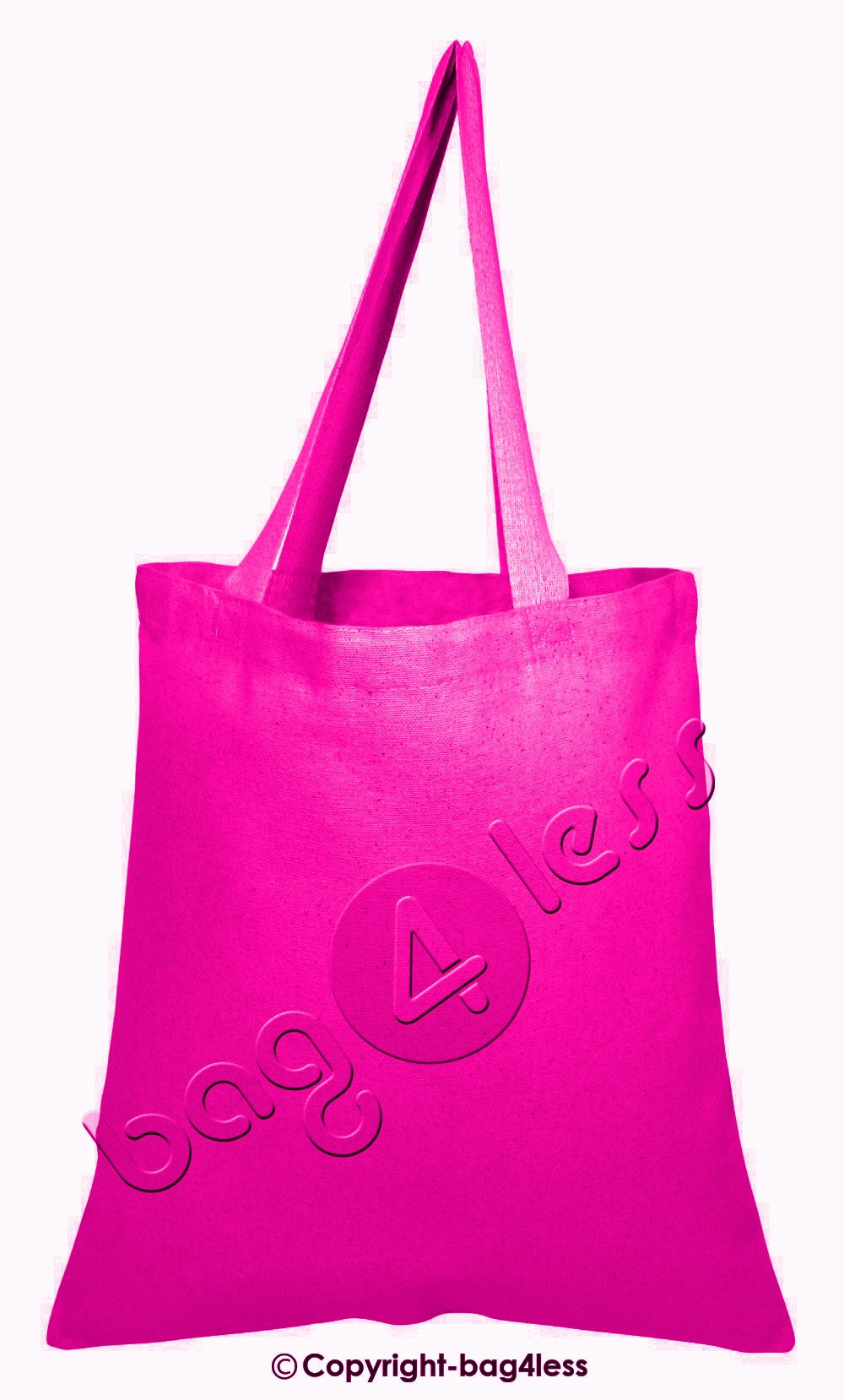 HotPink Heavy Canvas Promotional Wholesale Tote Bag