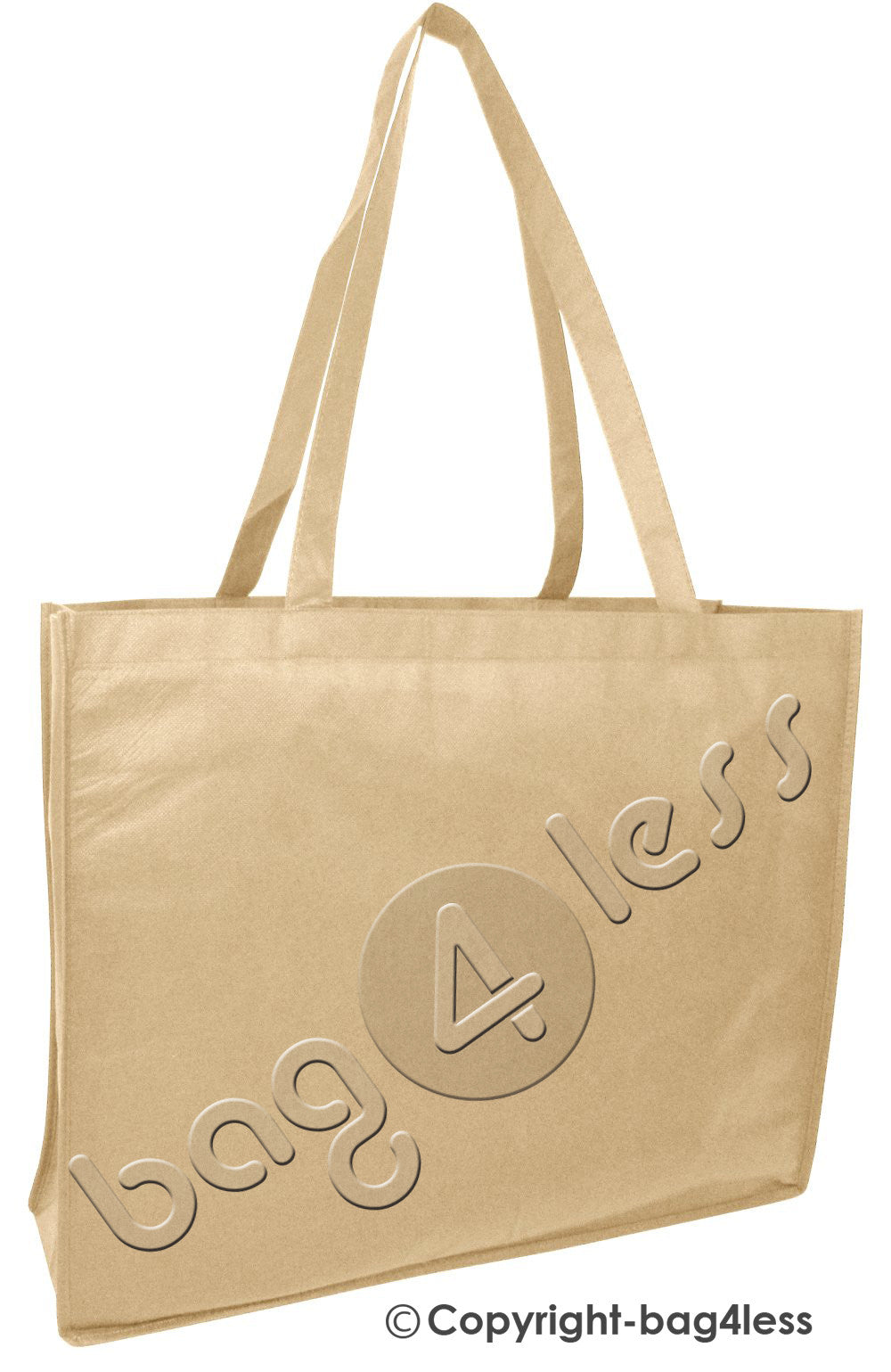 Wholesale Extra Large Shopping Tote Bags khaki