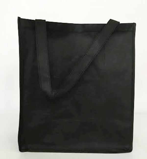 17" Large Size Non Woven Grocery Tote Bag w/Gusset - GN38