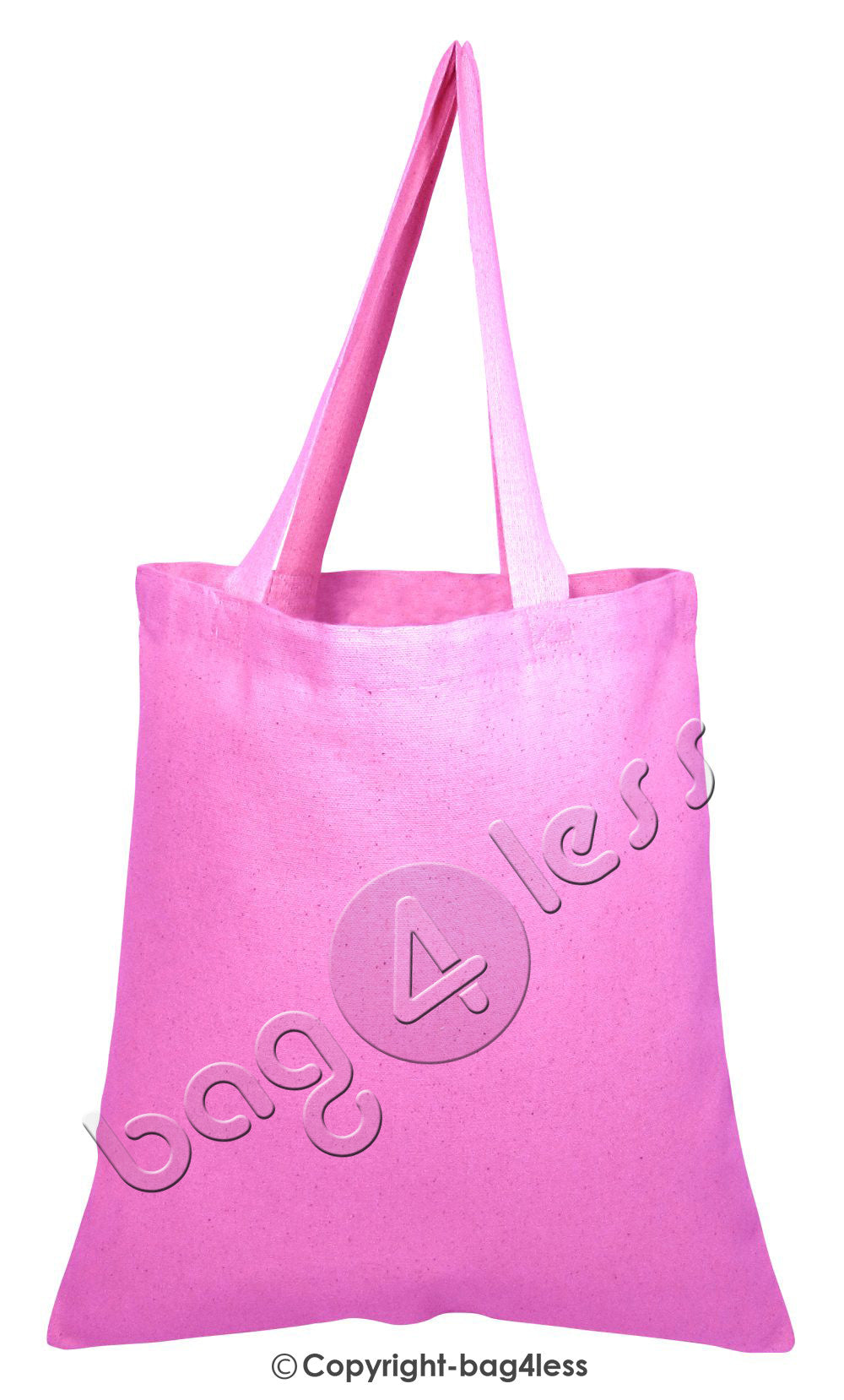 LightPink Heavy Canvas Promotional Wholesale Tote Bag