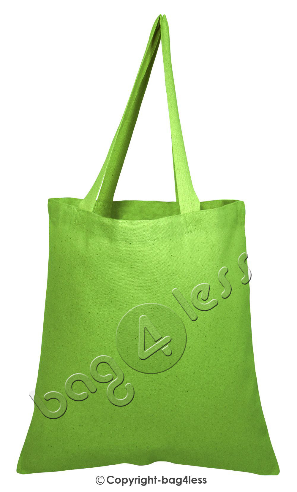 Lime Heavy Canvas Promotional Wholesale Tote Bag