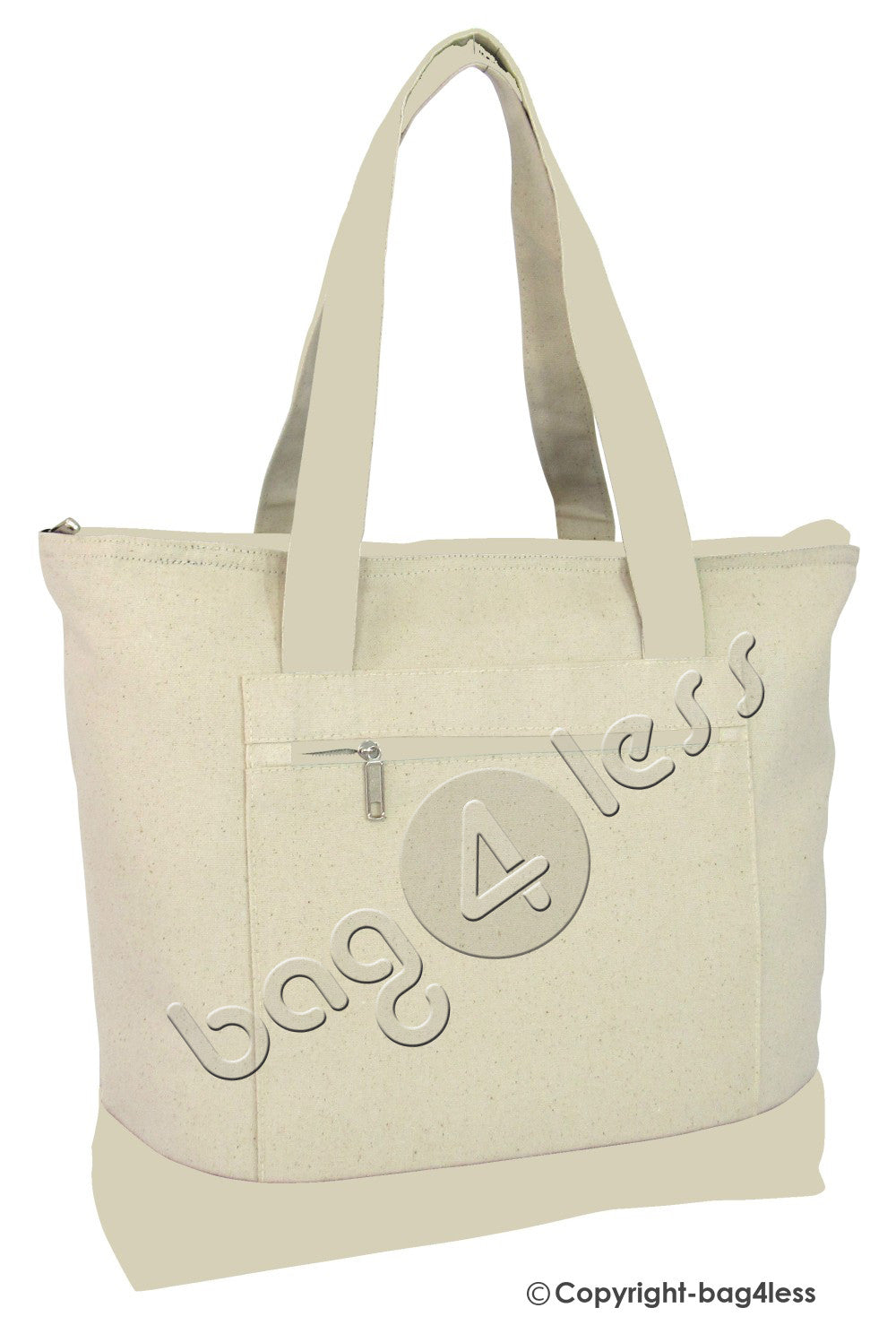 Natural DELUXE TOTE BAG CANVAS CHEAP