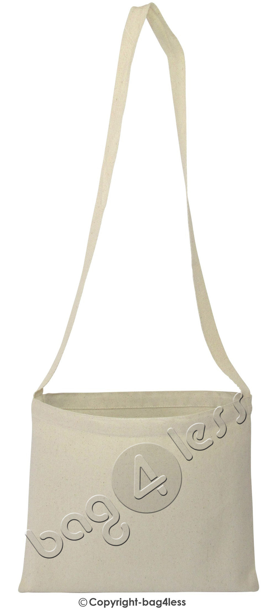Wholesale Canvas Messenger Bag Small Size Natural