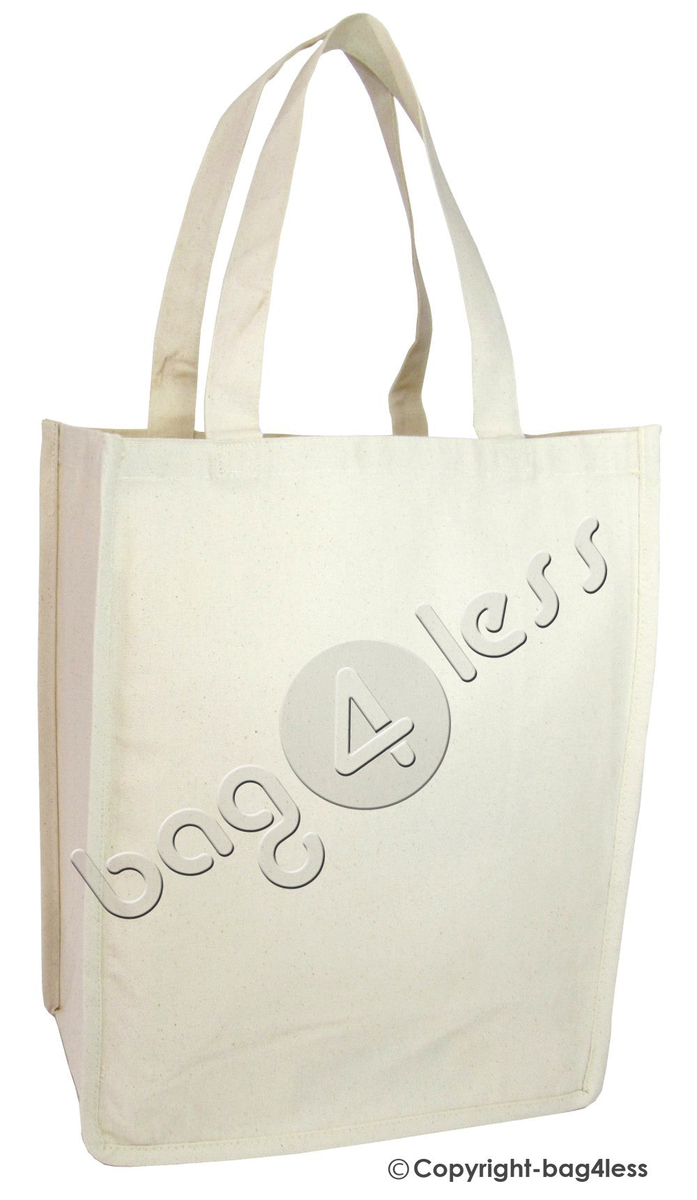 Natural Cotton Canvas Jumbo Tote Bag Shopping Reusable 