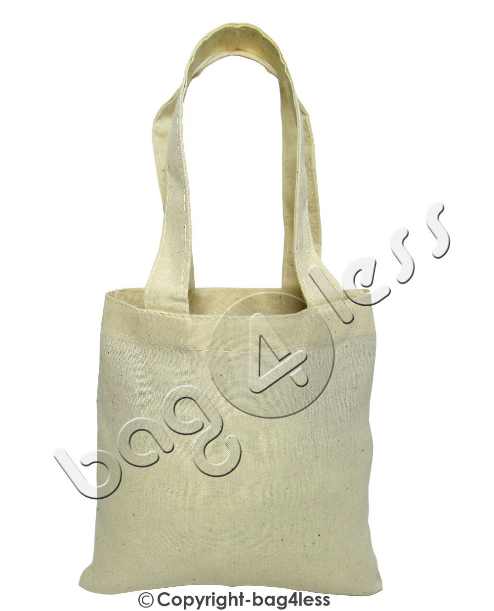 Natural Mini Cotton Gift Tote Bag Wholesale Cheap