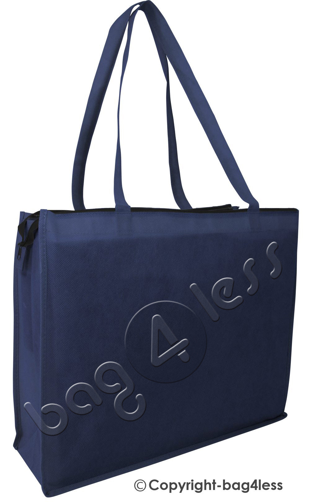 Reusable Wholesale Extra Large Shopping Tote Bags navy