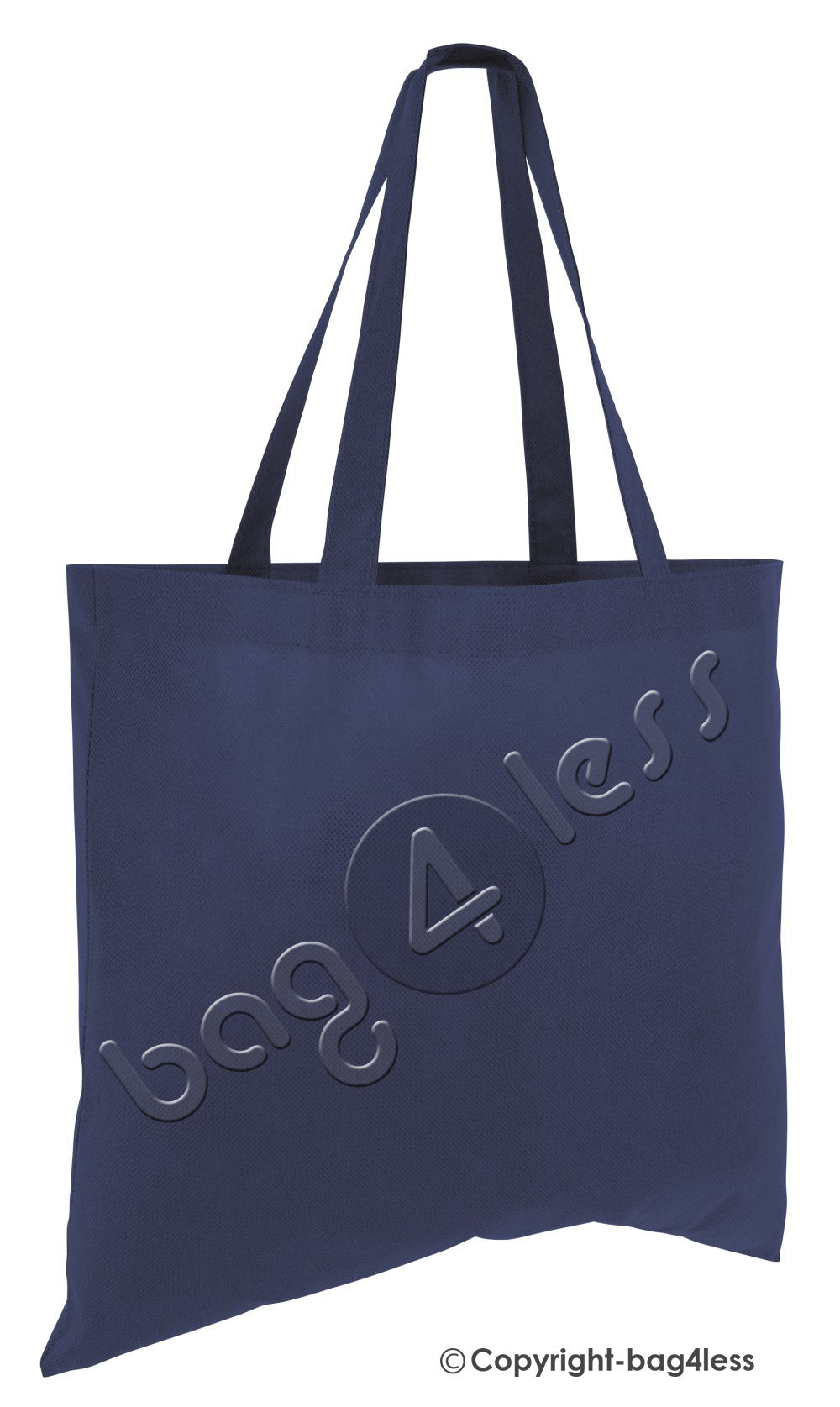 Reusable Large Non-Woven Tote Bag Navy