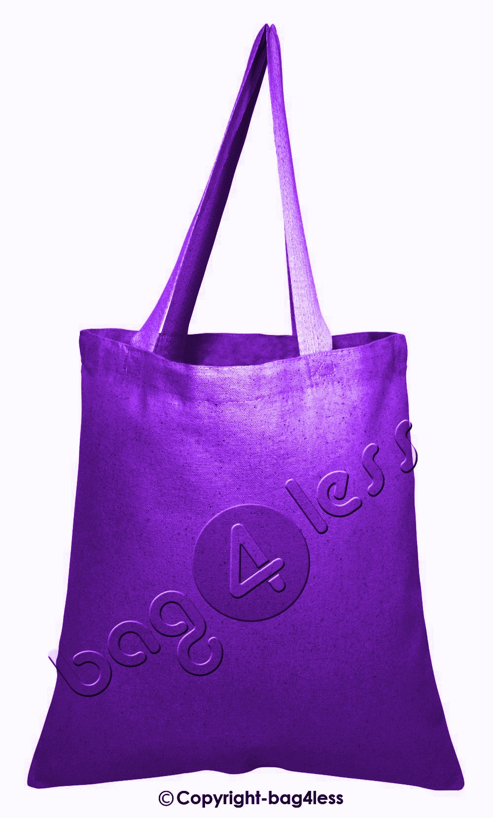 Purple Heavy Canvas Promotional Wholesale Tote Bag