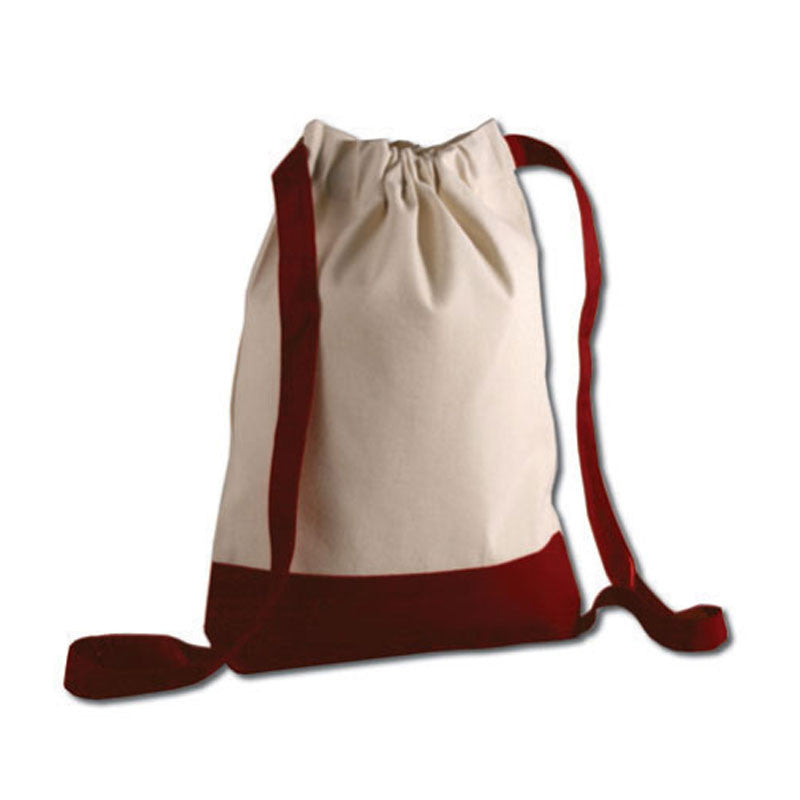 Heavy Canvas Sport Drawstring Bag - BPK57