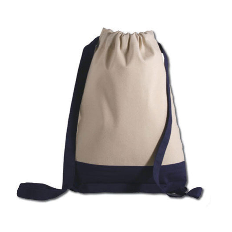 CANVAS navy fit COTTON SPORT BACKPACK