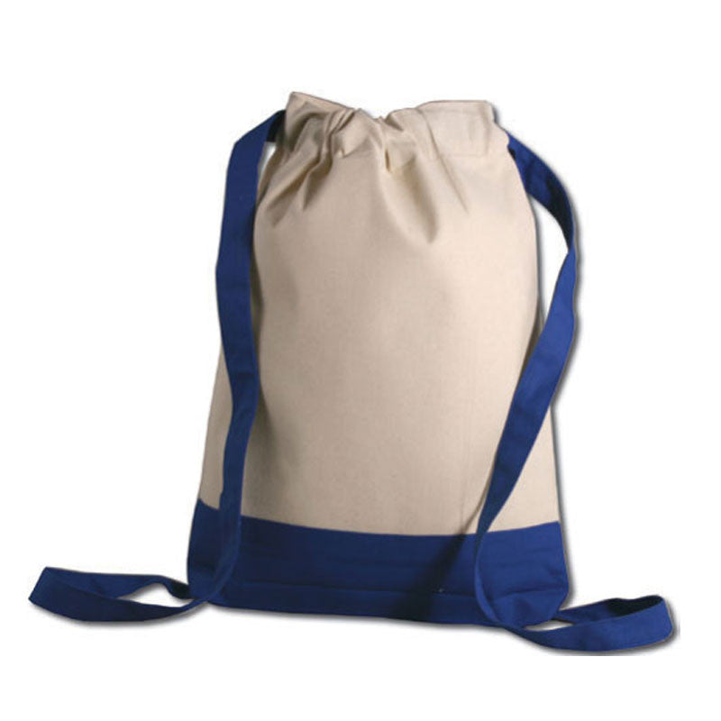 bulk CANVAS royal COTTON SPORT BACKPACK