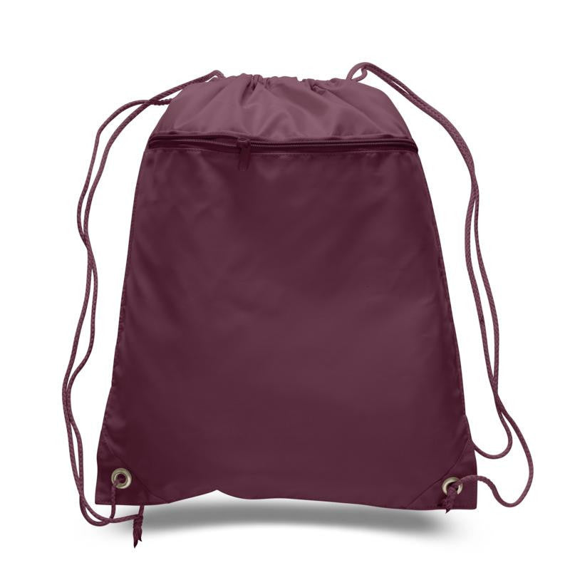Bulk Polyester Drawstring Backpacks