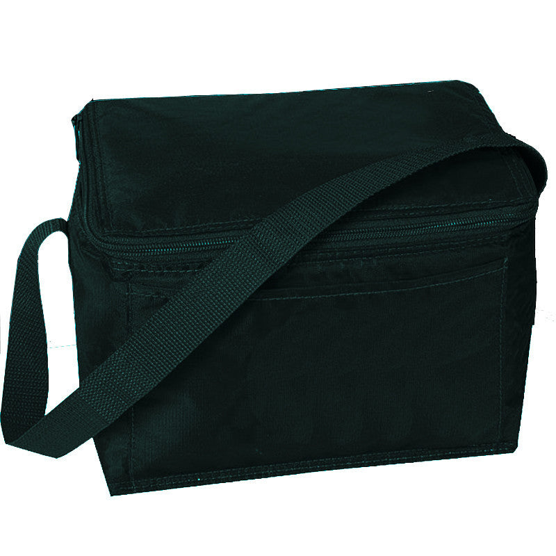 Nylon Insulated 6-pack Cooler Bag - 4011