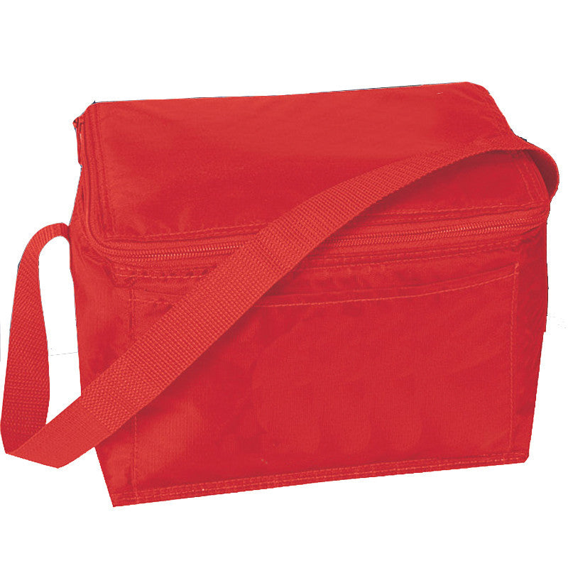 Nylon Insulated 6-pack Cooler Bag - 4011
