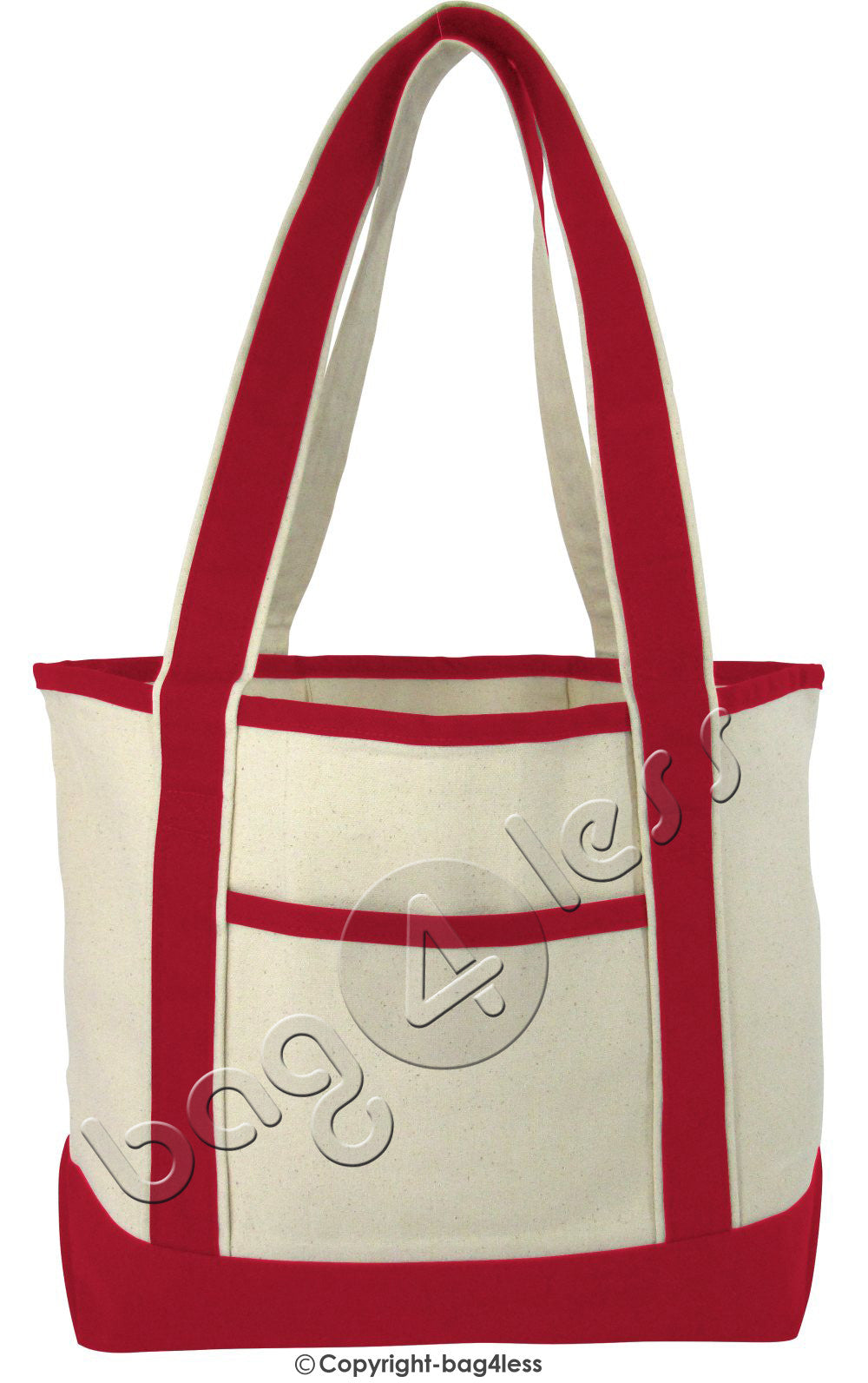 Wholesale reusable Durable Canvas Deluxe Tote Bag 