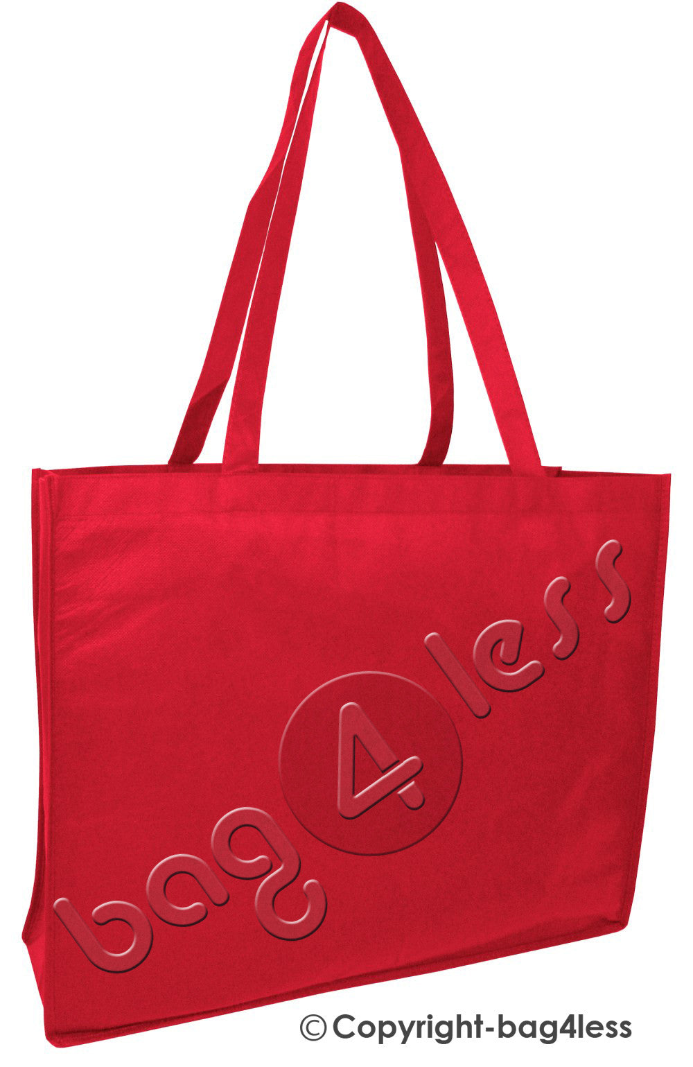 Wholesale Extra Large Shopping Tote Bags red