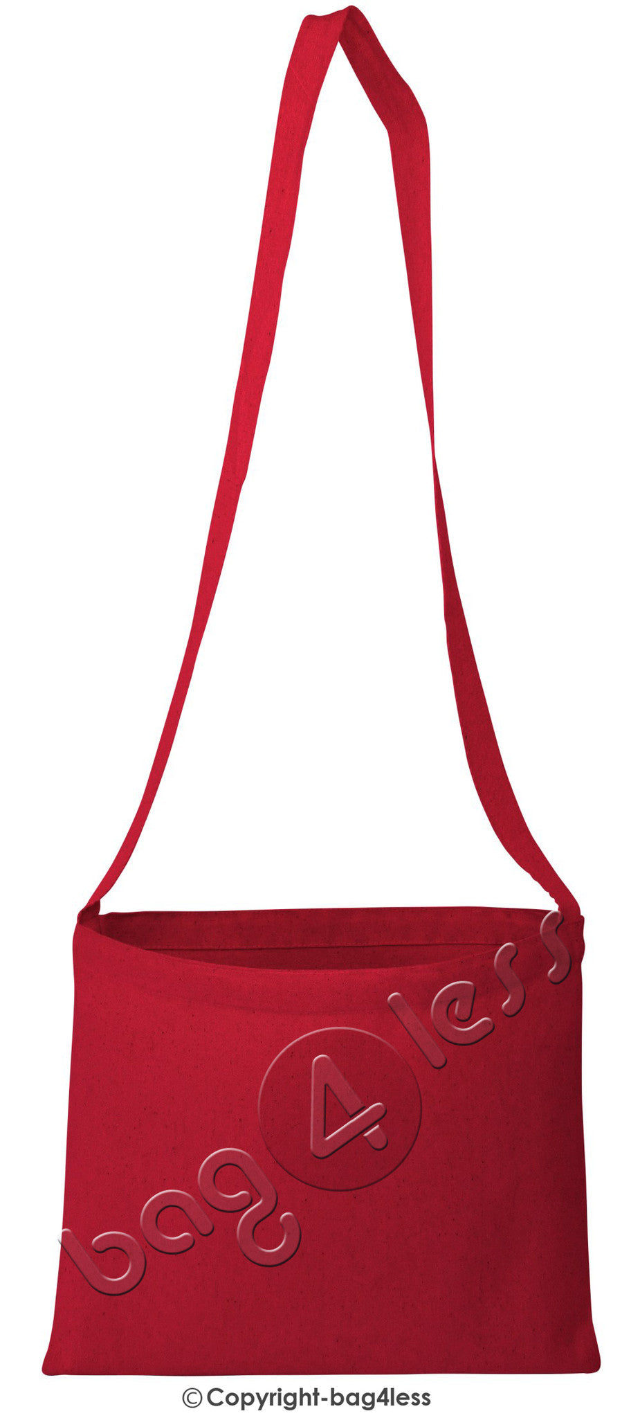 Wholesale Canvas Messenger Bag Small Size Red