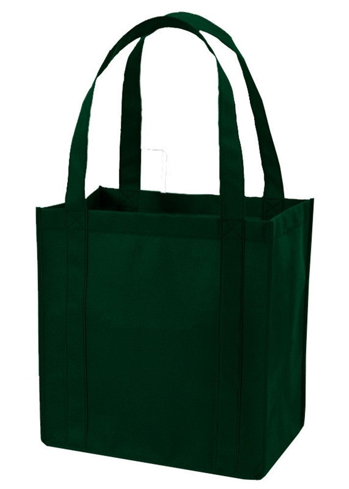Non-Woven Gusset Tote Bag Bottom Insert Forest Green