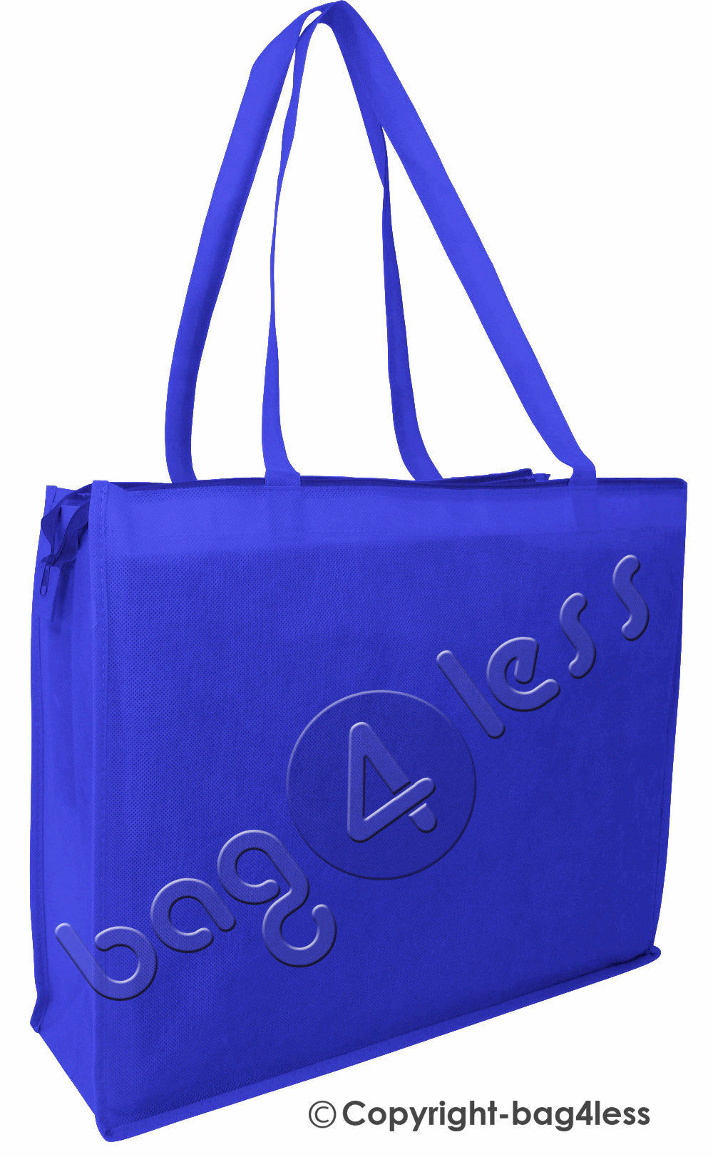 Reusable Wholesale Extra Large Shopping Tote Bags royal