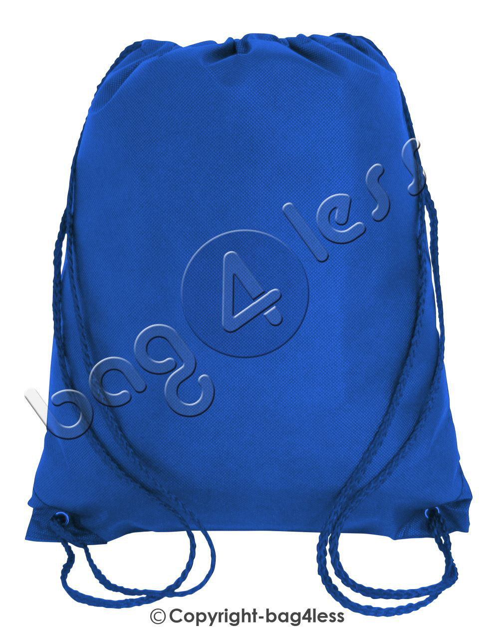 Non-Woven Junior Drawstring Backpack Small Size royal