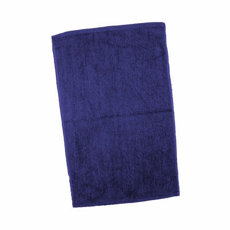 Promotional Rally Towel Navy cheap