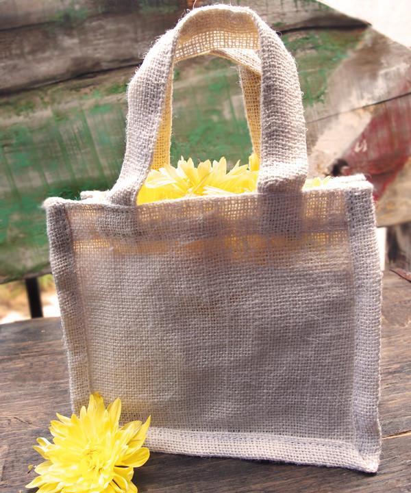 Jute Gift Tote Bags - TJ767