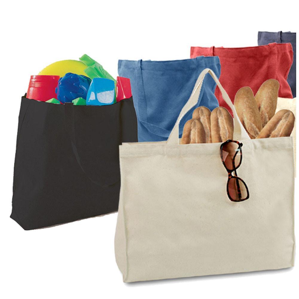 Large Canvas Shopping Tote Bag - TG260