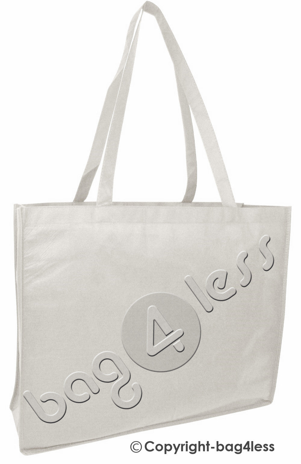 Wholesale Extra Large Shopping Tote Bags white