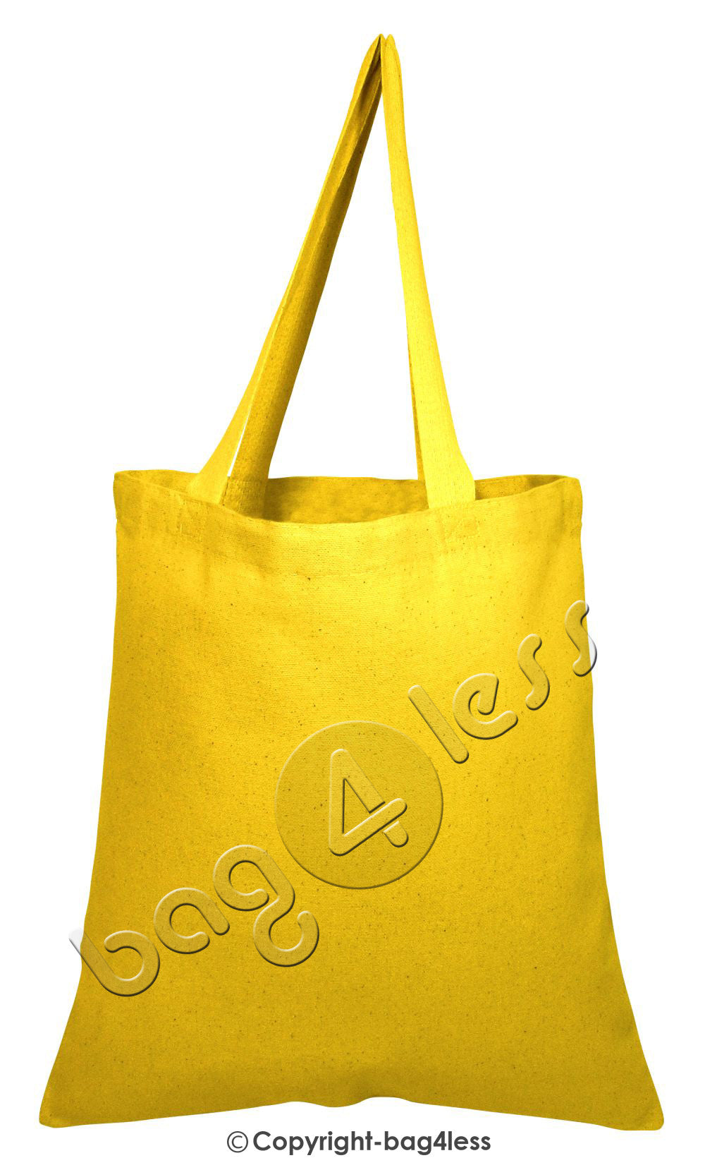 Yellow Heavy Canvas Promotional Wholesale Tote Bag