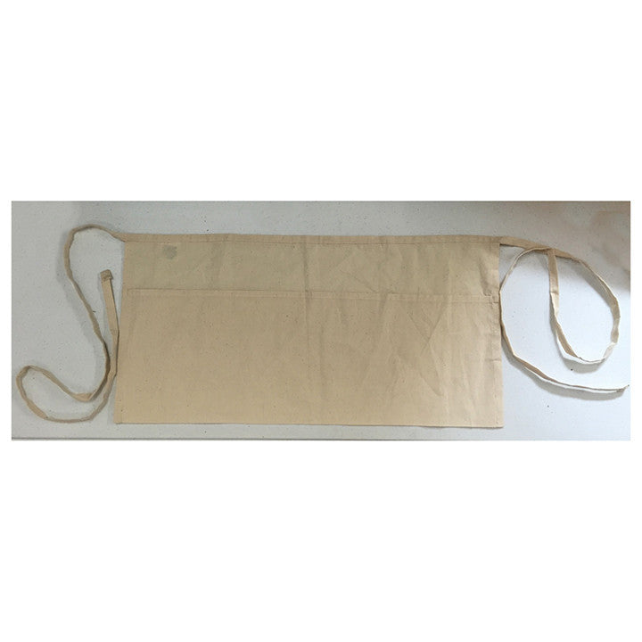 Economical Waist Apron Natural