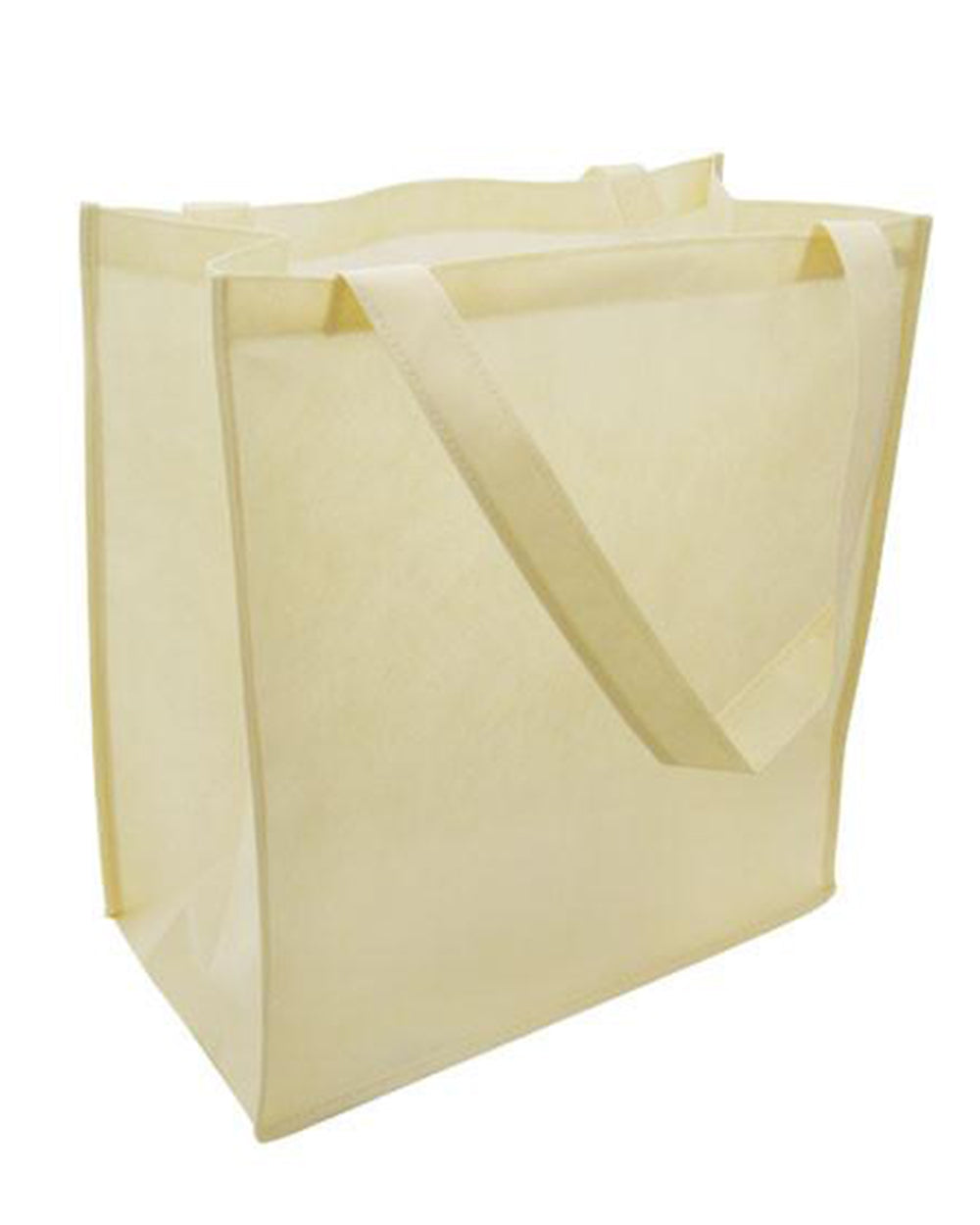 17" Large Size Non Woven Grocery Tote Bag w/Gusset - GN38
