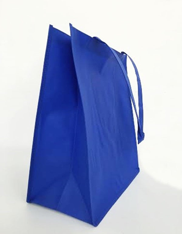  Large Size Non Woven Grocery Tote Bag Gusset royal