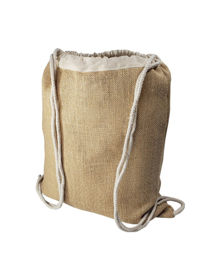 Jute Drawstring Bags - BPK13