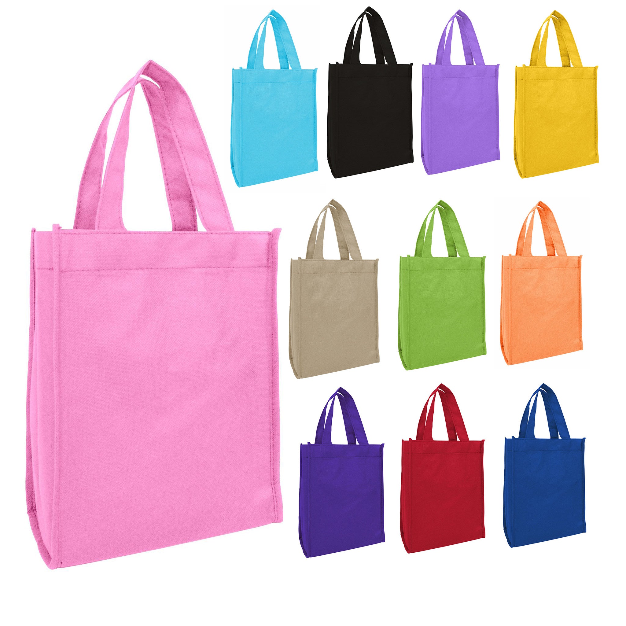Non-Woven Tote Bag, Small Size Gift Bag, Self-fabric handles