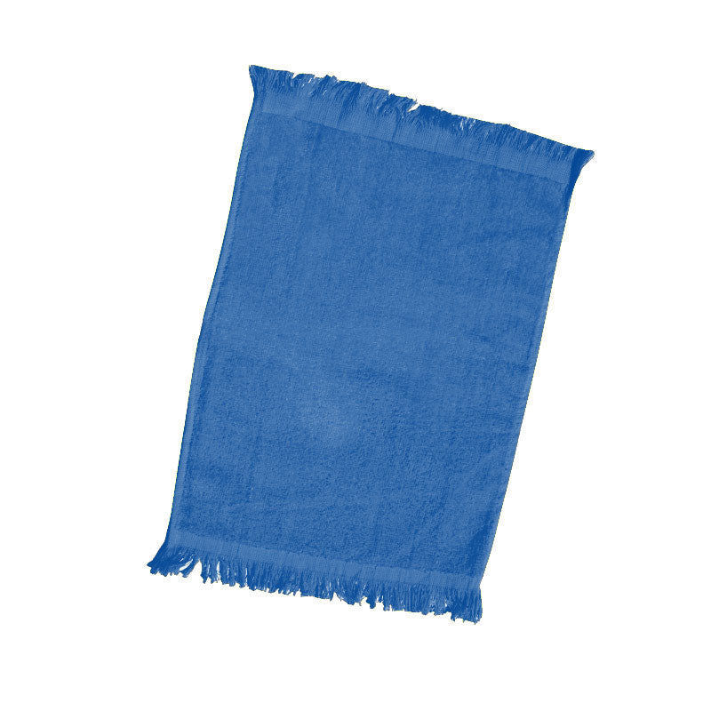 Affordable Fringed Towel Royal