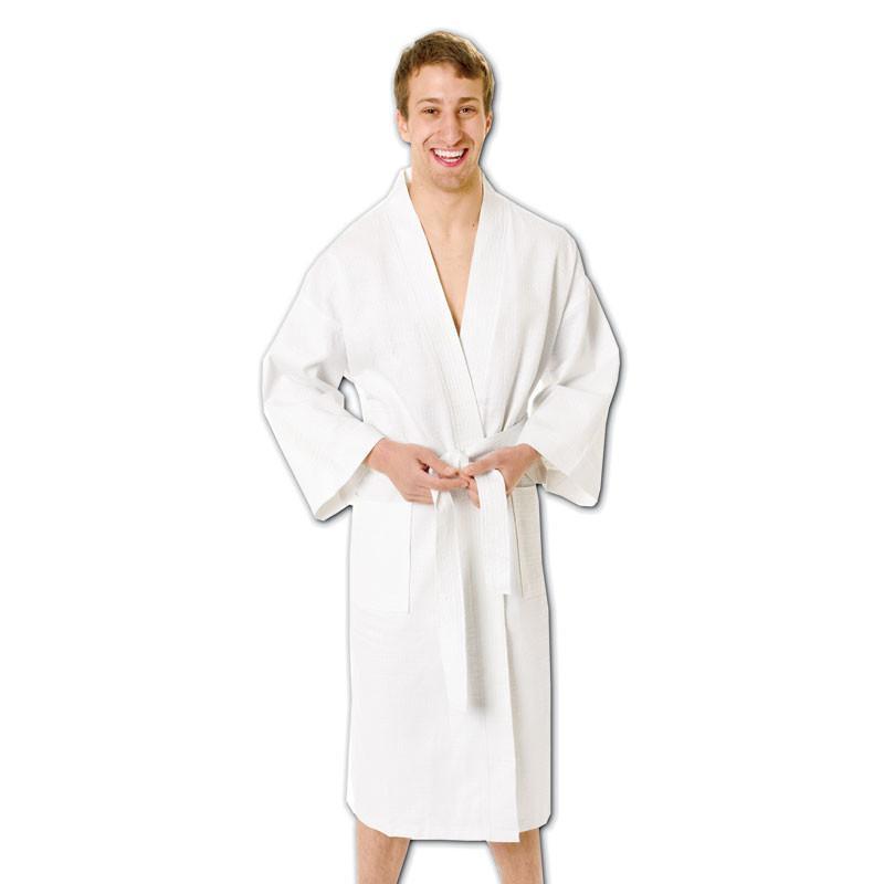 100% Cotton Italian Waffle Weave Bathrobes - BR70